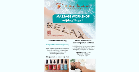 Empowerment massage workshop - 11 april 2025